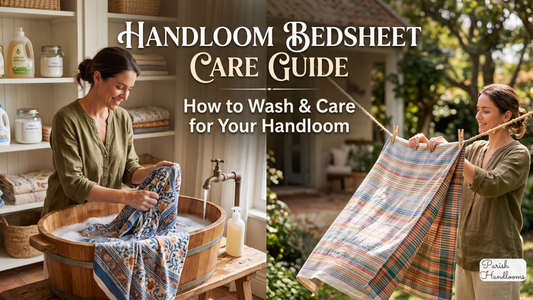 The Ultimate Care Guide: How to Keep Your Handloom Bedsheets Crisp & Soft