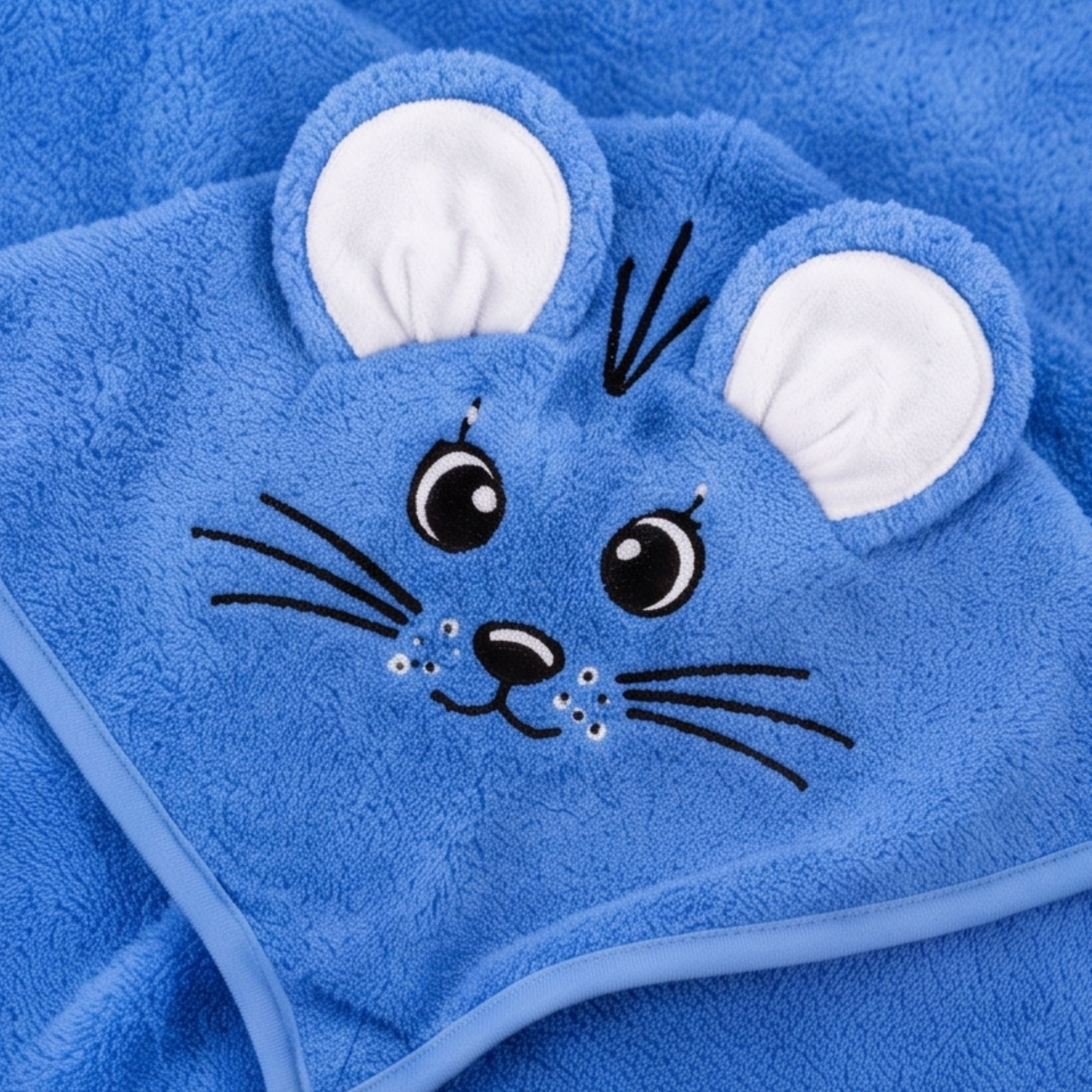 Parish Handlooms Ultra Soft Kids Hooded Towel Poncho (18–36 Months) | Quick Dry Bath & Beach Wear