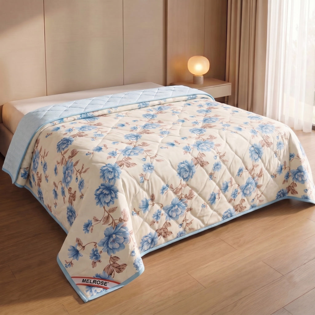 Parish Handlooms Floral Double Comforter for Mild Winter