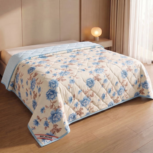Parish Handlooms Floral Double Comforter for Mild Winter