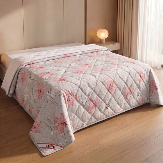 Parish Handlooms Floral Double Comforter for Mild Winter