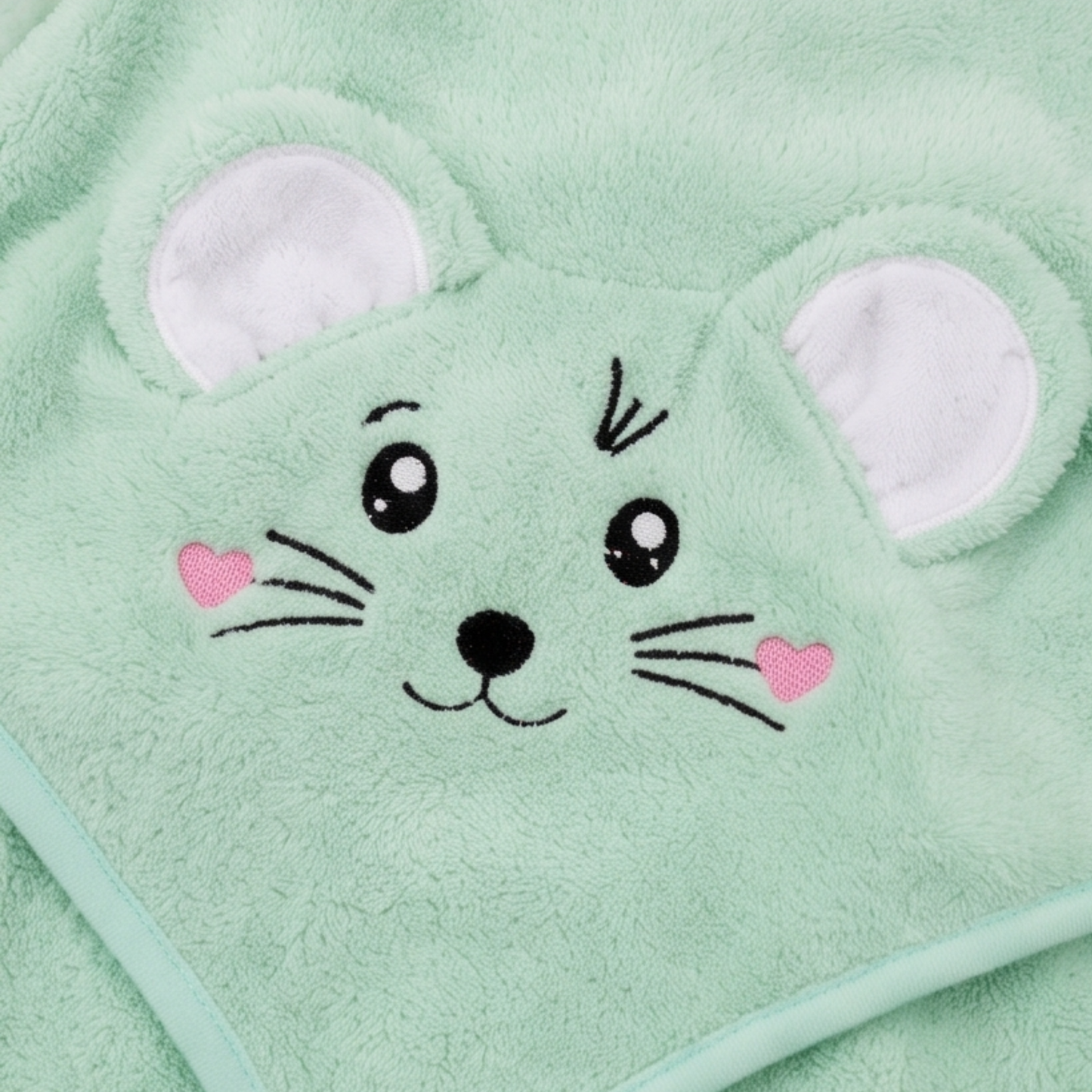 Ultra Soft Kids Hooded Towel Poncho (18–36 Months) | Quick Dry Bath & Beach Wear