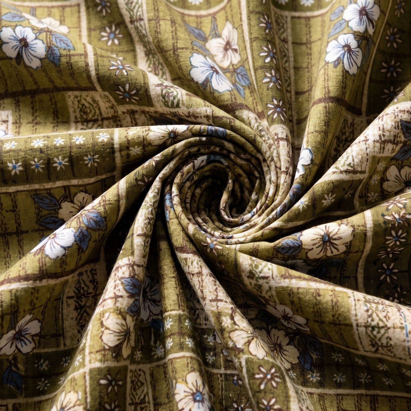 Parish Handlooms Cotton Double Flat 200 TC Printed 1 Summer Bedsheet with 2 Pillow Covers