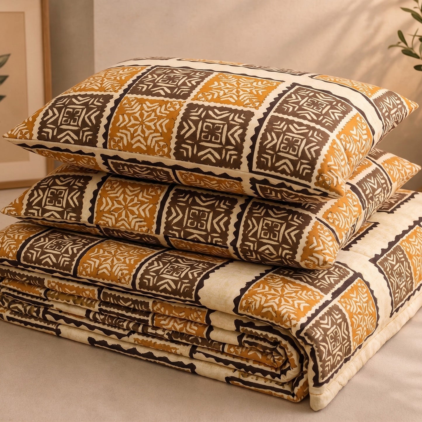 Parish Handlooms Cotton Single Flat 200 TC Printed 1 Summer Bedsheet