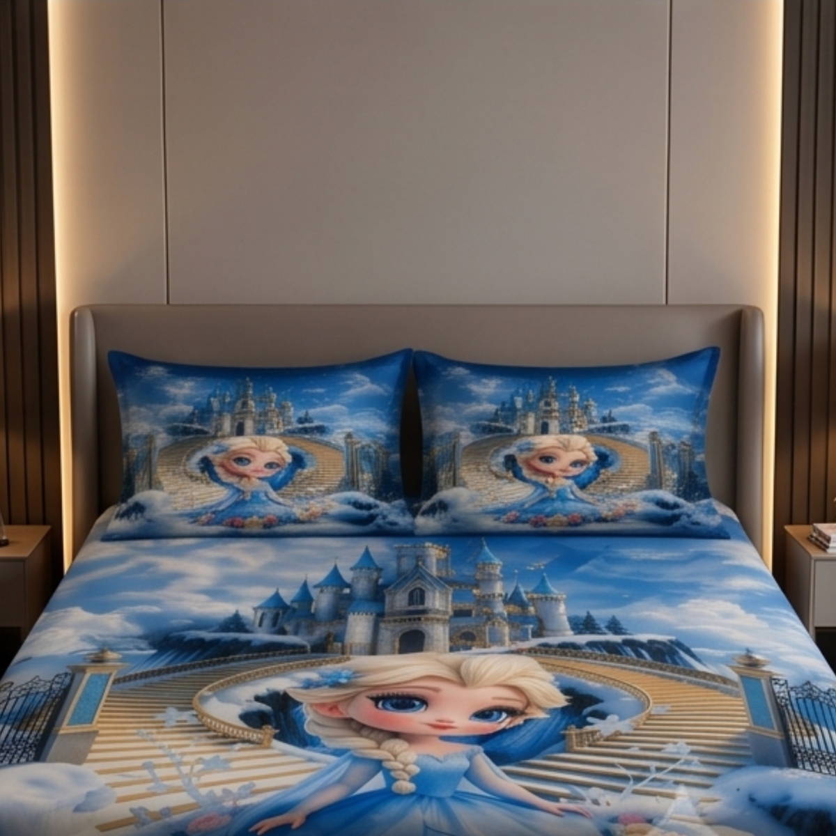 Parish Handlooms 3d Prints 100% Cotton 2 Double Bedsheets @ 1199