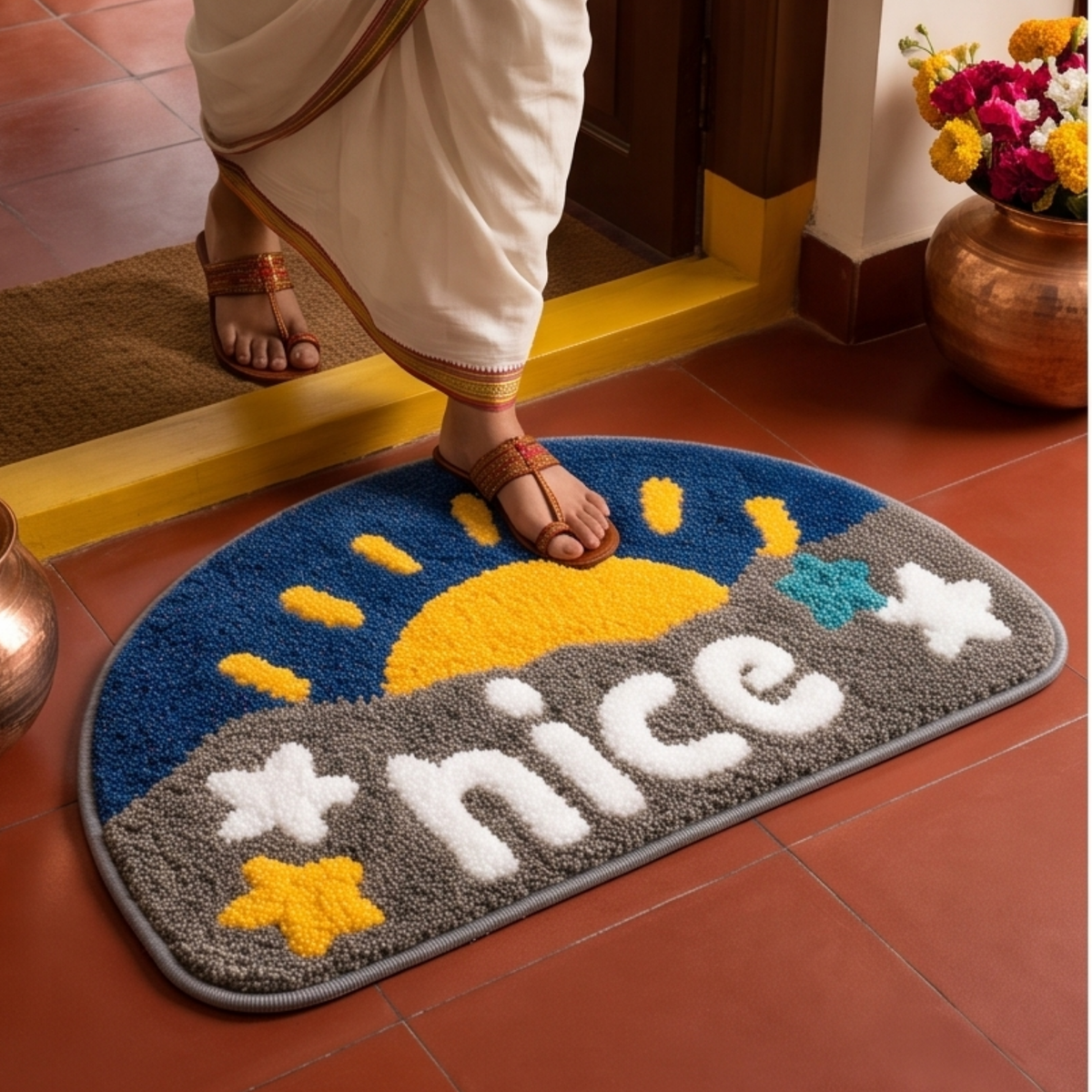 Parish Handlooms Cotton Door & Floor Mat
