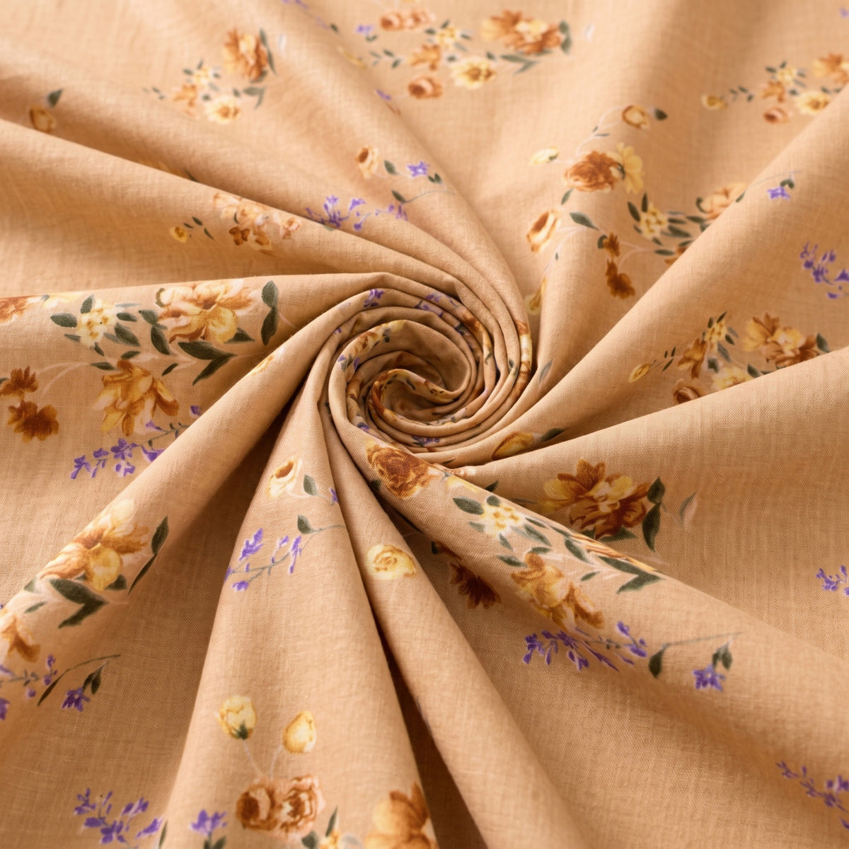 Parish Handlooms Cotton Single Flat 200 TC Printed 1 Summer Bedsheet