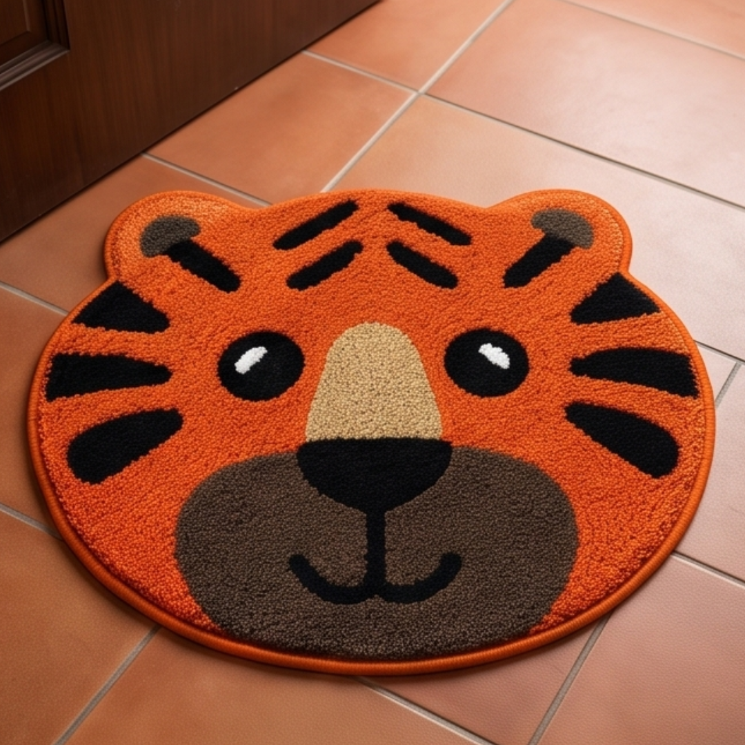 Parish Handlooms Cotton Owl & Lion Design Door & Floor Mats @ 999